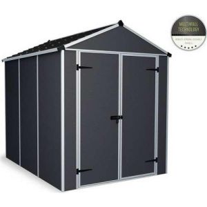 מחסן גינה רוביקון Palram 1.9X2.3 - צבע אפור